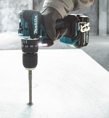 Ударний шурупокрут Makita DHP487Z LXT 18V BL 2-швидкісний 40 Нм (BODY)