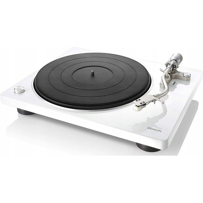 Вініловий програвач Denon DP-400, білий