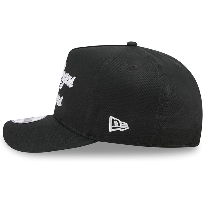 Кепка New Era NFL Las Vegas Raiders 9Forty A-Frame чорна, оригінальна бейсболка