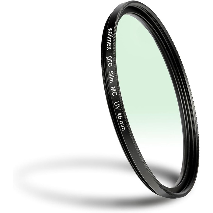 Фільтр UV Walimex Pro Slim MC 67mm - захист від ультрафіолету та забруднень, багатошарове покриття, металева рамка, чохол (46 мм)