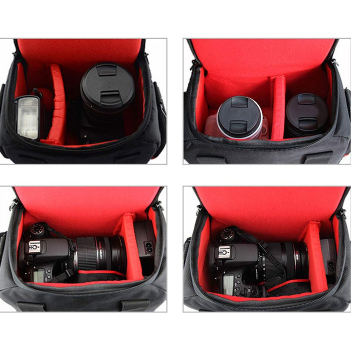 Водонепроникний захисний чохол Khanka для DSLR/SLR камер Canon, Nikon, Sony, Panasonic з дощовиком та плечовим ременем (тільки чохол)