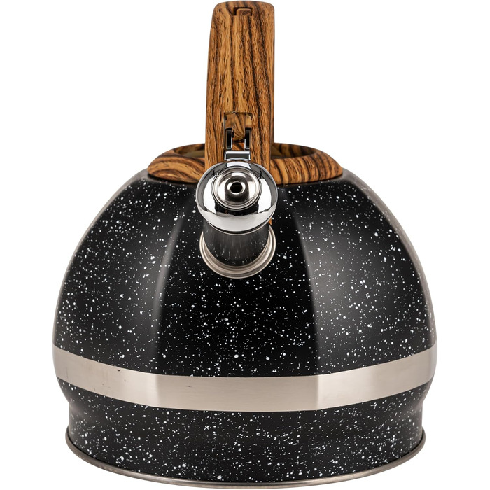 Чайник-заварник Karl Hausmann Induktion 3L з автоматичним свистком, нержавіюча сталь, для всіх типів плит