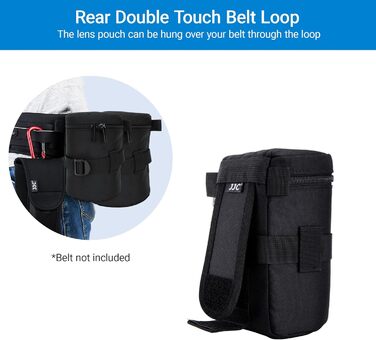 Захисний чохол для об'єктивів JJC для Canon, Nikon, Sony - сумісний з EF 16-35mm f4L, RF 85mm f2, AF-S 24-70mm f2.8, FE 90mm f2.8 Macro та ін.