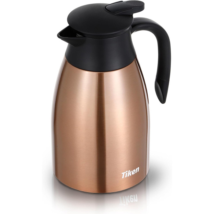 1.5L Thermos Flask Stainless Steel Double-Walled Vacuum Insulation Insulated Carafe Coffee Pot