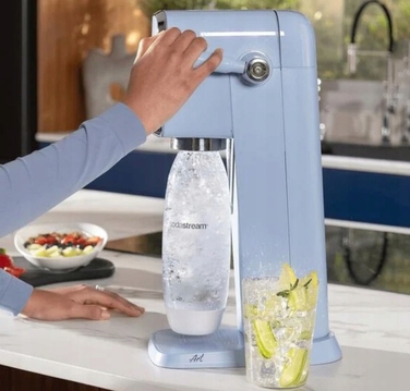 Сифонізатор SodaStream Art, синій, 1 л + балон CO2 60 л