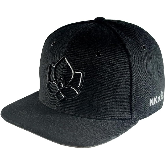 Кепка Nebelkind Snapback Steini Der Keller: універсальний розмір, чорно-сіра, для чоловіків та жінок, стильна бейсболка в стилі streetwear