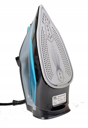 Парова праска Strażak 3400W з керамічною підошвою, 9в1, anti CALC drop