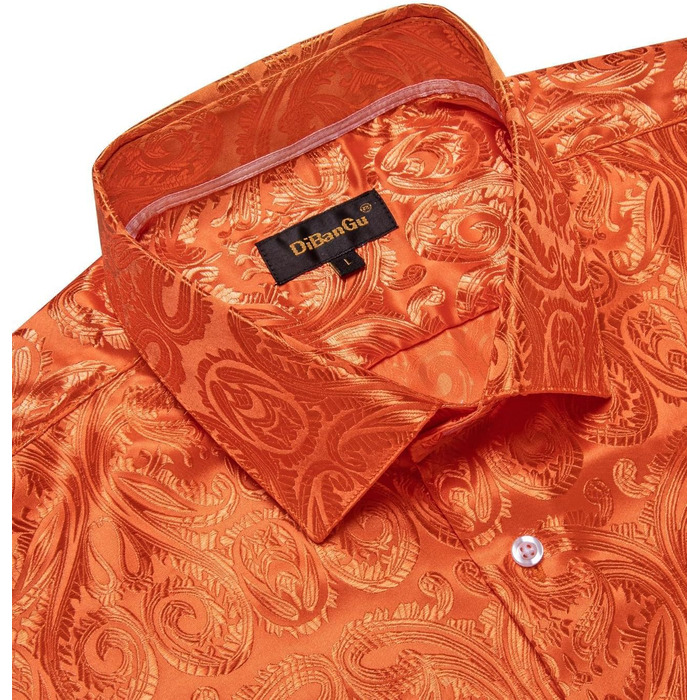 Краватка чоловіча DiBanGu модна, Burnt Orange (S)