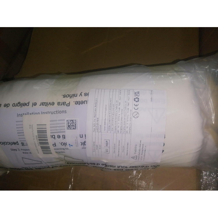 Намет для домашніх тварин: ліжко-намет для собак та котів, білий, 60x60x70 см