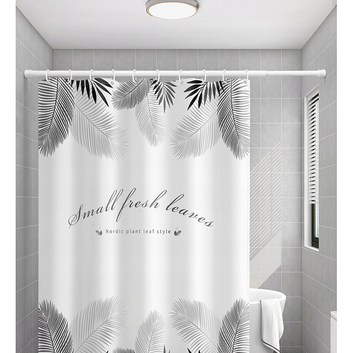 Розпірна штора для ванної Gold start, 140-260 x 25 мм, біла