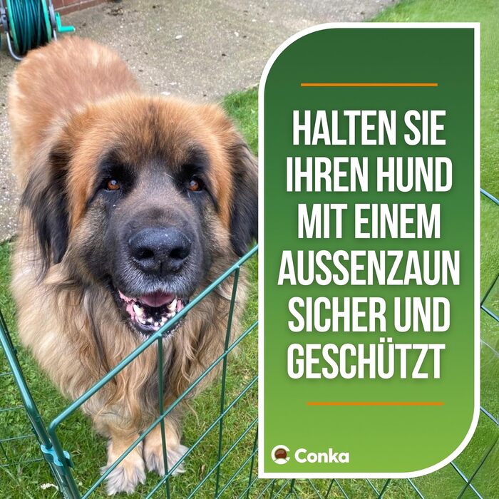 Захисний забір для собак Conka Pets: 1 м, пружний, для будь-яких порід. Легкий, складаний, мобільний - закриває проміжки до 1,5 м