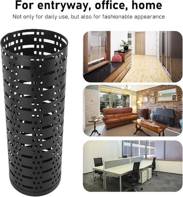 Stainless Steel Umbrella Stand - Rustproof, Waterproof, Space-Saving, Modern Design for Entryway