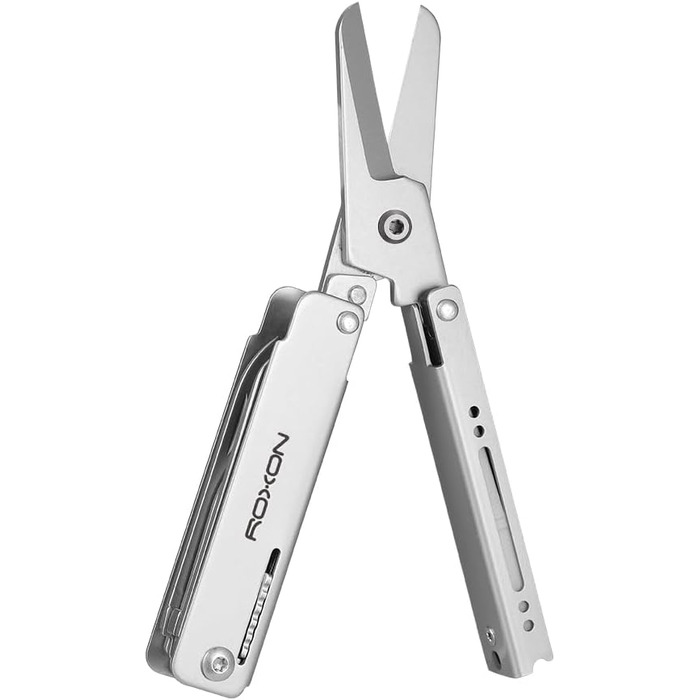 Мультитул ROXON M3 13-в-1 з мультиінструментами, зубочисткою та пінцетом. Компактний та практичний набір інструментів