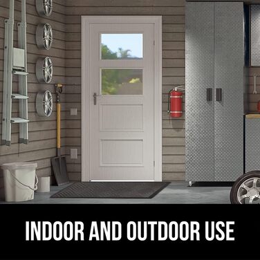 Килимок для підлоги GORILLA GRIP WeatherMax: 100% водонепроникний, для будь-якої погоди, з натурального каучуку, стійкий до плям та сонця, для дому та вулиці