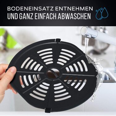 Бальтер Фритюрниця з гарячим повітрям Air Fryer XXL з міні-печі та дегідратором, 10 програм, HL-1200