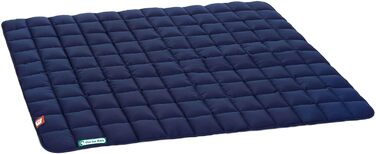 М'яка та якісна лежанка для собак Doctor Bark, розмір L (100x80 см) та XXL (140x110 см), колір Королівський блакитний, для великих собак, міцна, для дому та вулиці, можна прати до 95°C