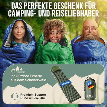 Спальний мішок Schafsack Outdoor I 300GSM для кемпінгу, відпочинку та подорожей (M-X, XL, Синій)