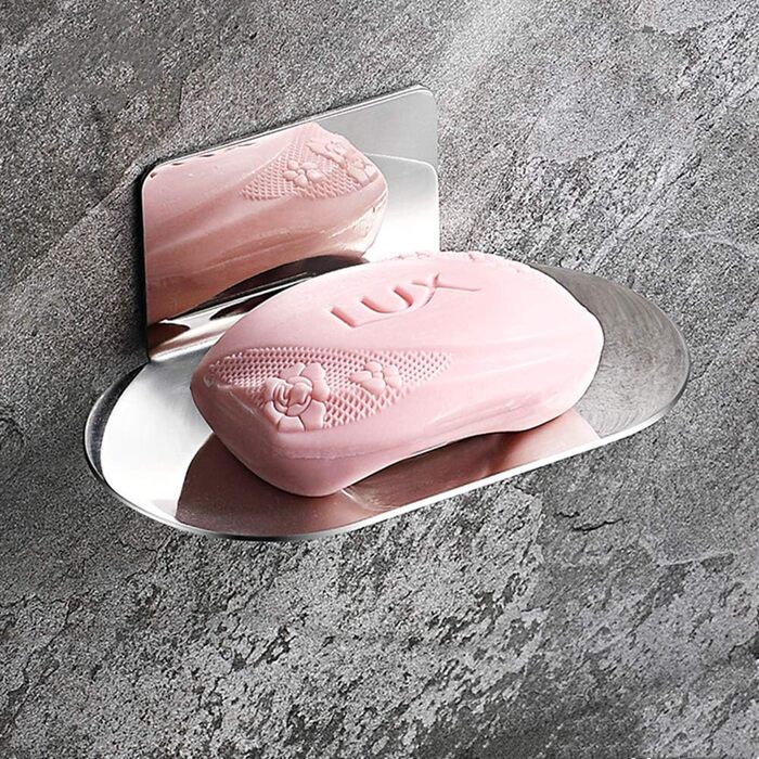 Тримач для мила Celbon SUS 304 з нержавіючої сталі, без свердління, для ванної кімнати (хром)