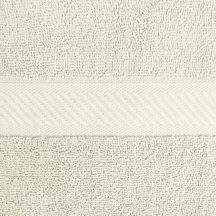 Набір рушників Utopia Towels 6 шт, 100% бавовна, 61x122 см, преміум-якість, високопоглинаючі, для готелю, спа та ванної, кремові