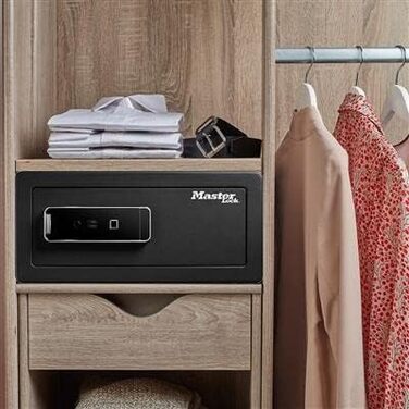 Master Lock Electronic Combination Safe - 11 Liter, Fingerprint Access