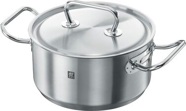 Набір каструль Zwilling Twin Classic з нержавіючої сталі, 5 предметів, індукційні, з 4 кришками