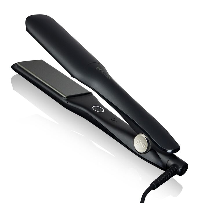 Випрямляч для волосся ghd max - професійний, чорний, для довгого, густого та кучерявого волосся