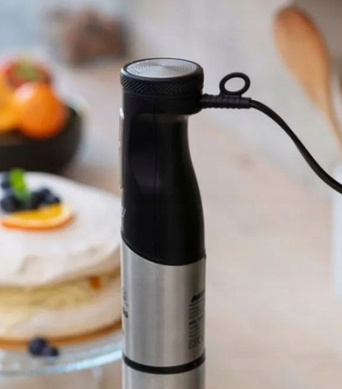 Ручний блендер MPM MBL-34M, 1500 Вт, чорний