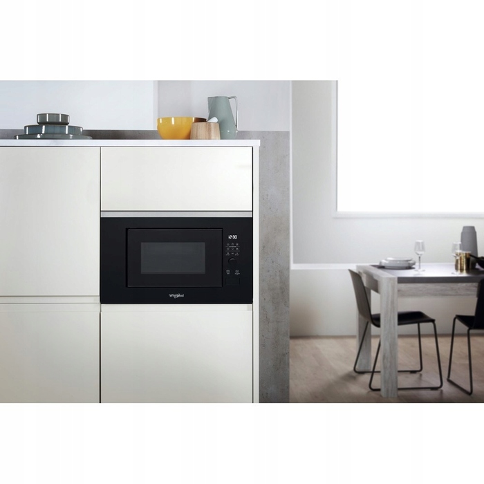 Вбудована мікрохвильова піч Whirlpool WMF201G 800 Вт, чорна