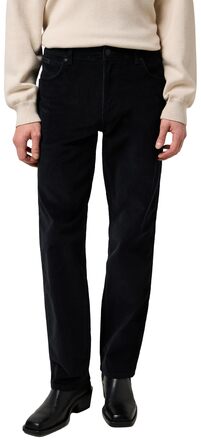 Джинси чоловічі Wrangler Texas (36W/32L, Чорні) - класичні прямі джинси з міцного деніму