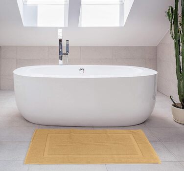 Набір бавовняних килимків для ванної Utopia Towels, 53,3 x 86,4 см, темно-сірі, 2 шт, придатні для прання