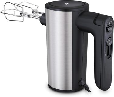 WMF Kult X Edition Hand Mixer - 400W, 5-Speed, Turbofunction, Cromargan Matte Black