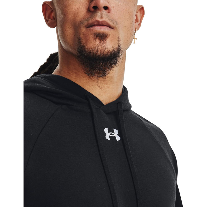 Чоловічий худі Under Armour UA Rival Fleece — спортивна кофта з капюшоном та флісовим начосом