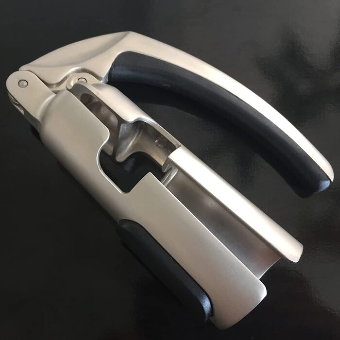 Професійний штопор для шампанського, вина та ігристих вин - відкривач для барів та кухні (сріблястий)