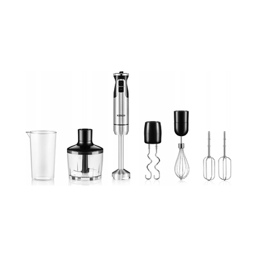 Занурювальний блендер Kerch Quick 1800W 800 Вт, сріблястий/сірий