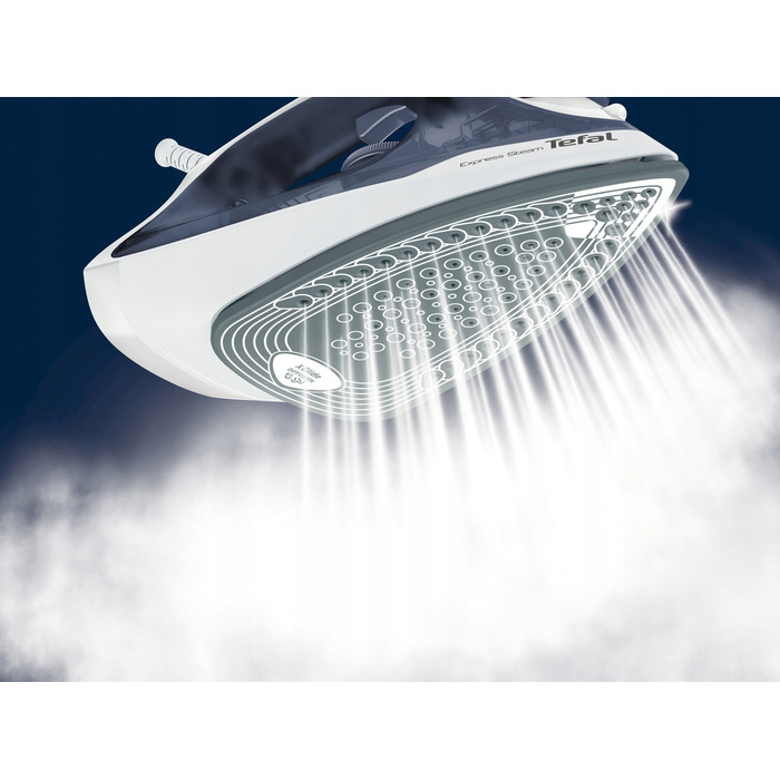 Праска TEFAL Express FV2837, керамічна підошва, 2400 Вт, система захисту від накипу