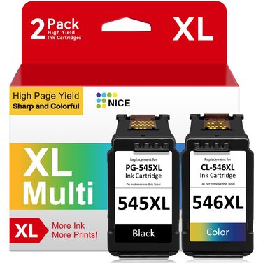 Комплект картриджів Canon PG-545XL та CL-546XL (чорний та кольоровий) для принтерів Pixma MX490, MX495, MG2550s, MG2555s, TS3150, TS3151, TS3350, TS3450, TR4500, TR4550, TR4551