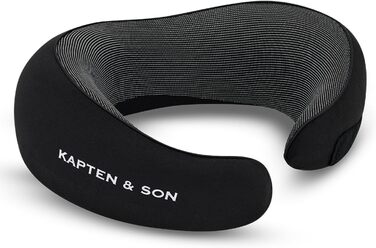 Подушка для шиї Kapten & Son | Подорожі | З піною Memory Foam | Регульована | Ергономічна