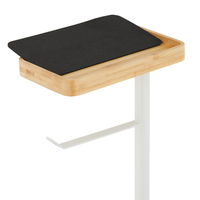 Relaxdays Toilet Paper Holder with Shelf
