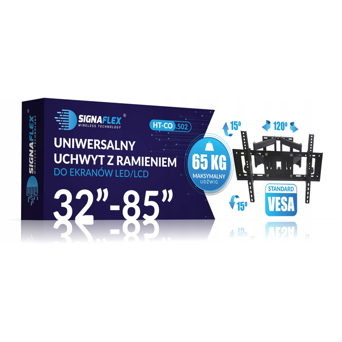 Кронштейн для телевізора Electric, підходить для діагоналей 32-85 дюймів