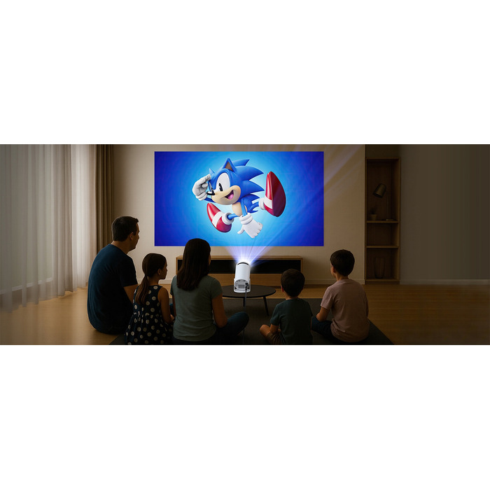 Смарт-проектор HY300 PRO LED Full HD з Wi-Fi та Android TV