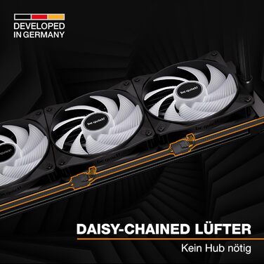 Система водяного охолодження be quiet! Pure Loop 3 LX 360mm для AMD/Intel - 240мм, 2x 120мм вентилятори