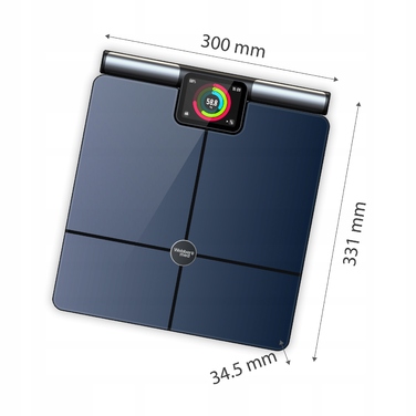 Розумні ваги для ванної кімнати Webber PRO+ Siena PS636C з WiFi