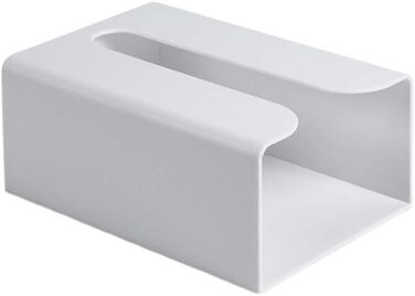 Cabilock Towel Dispenser Wall Tissue Box Wall Mount Under Table Cabinet No Trace Paper Towel Paper Towel Folded Towel Storage Kitchen Bathroom Toilet Office Gray