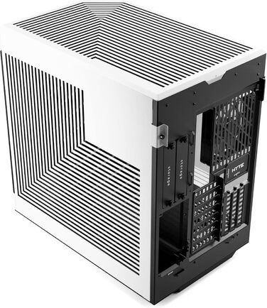 Корпус для ПК Hyte Y60 White - Mid-Tower з подвійною камерою та склом, ATX, з PCIE 4.0 Riser-кабелем