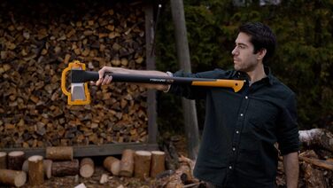 Точилка для сокир та ножів Fiskars Xsharp, керамічна, чорно-помаранчевий колір, 1000601