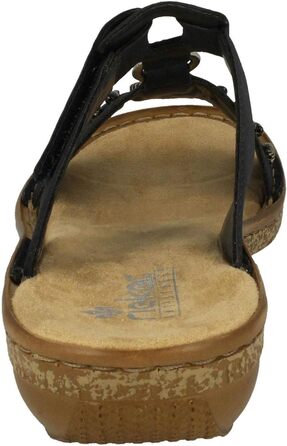 Пантолети Rieker 628M6 жіночі блакитні, розмір 41 EU, Slip-On