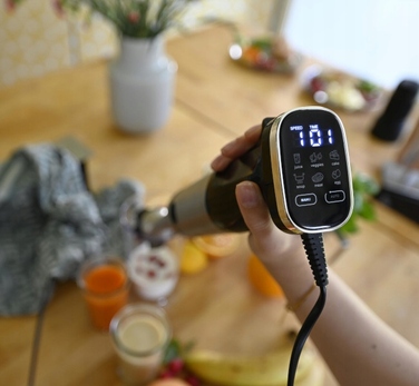 Погружний блендер Kohersen Smart 1200 Вт з таймером, подрібнювачем та вінчиком