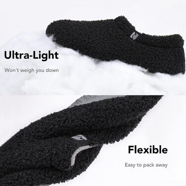 Домашні тапочки RockDove з м'якої флісової тканини для жінок, чорні, розмір 38/39 EU