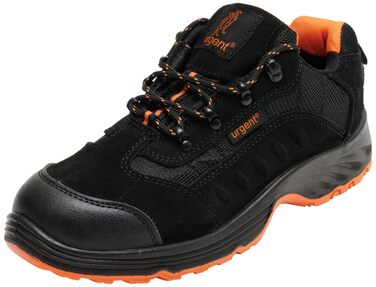 Робочі черевики Urgent, модель 210 S1, чорно-помаранчеві, 43 EU