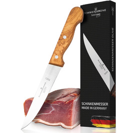 Ніж кухарський Schwertkrone Chefmesser з ручкою з горіхового дерева, 15 см, Made in Germany